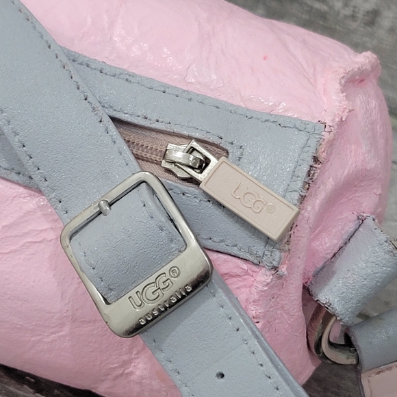 Vintage/Retro Refurbished UGG Australia Leather Barrel Style Handbag - Picture 7 of 16